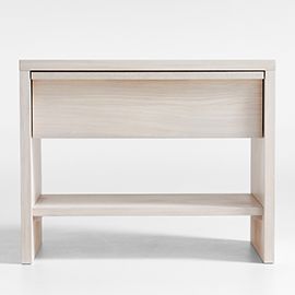 Clemente White Nightstand