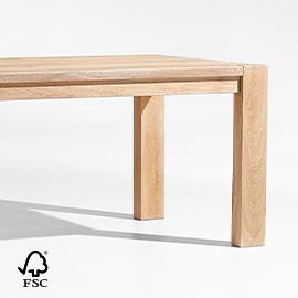 Terra Natural Oak Dining Table