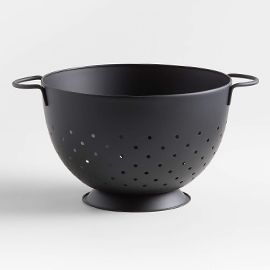 Nera Matte Black Colander