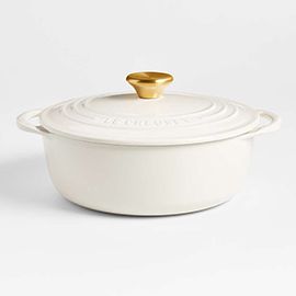 Le Creuset® Cream 2.75-Qt. Shallow Round Dutch Oven