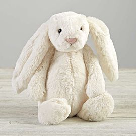 Jellycat White Bunny Kids Stuffed Animal