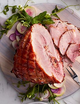 Brown Sugar and Mustard-Glazed Ham