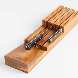 7-Slot In-Drawer Knife Block