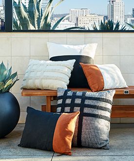 Shinola Mackinac Outdoor Pillows