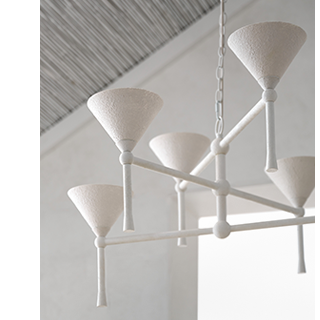 Sardinia 6-Light Plaster Chandelier