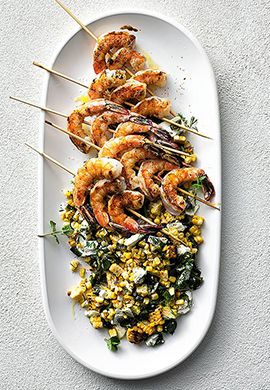 Spiced Grilled Shrimp Skewers