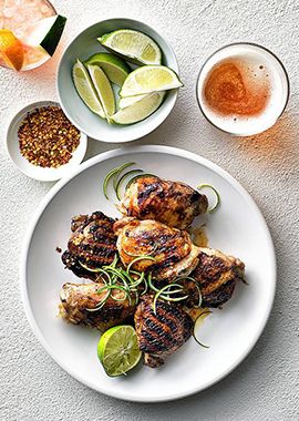 Spicy Grilled Chicken with Lime