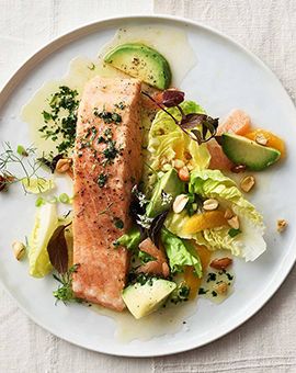 Citrus Salmon with Chermoula