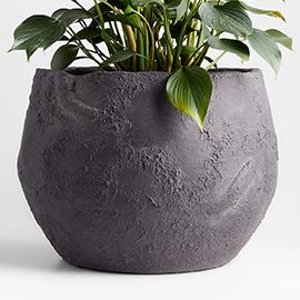 Rue Handmade Round Ceramic Planter by Jake Arnold