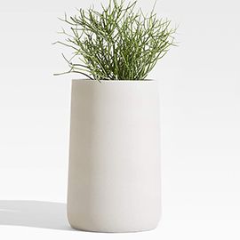 Saabira Taupe Tall Indoor/Outdoor Planter