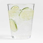 Pop Clear Acrylic Drink Glass