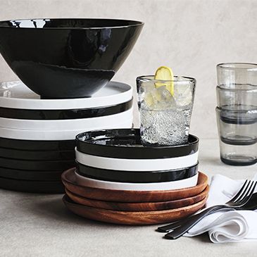 New! Stacks Melamine Collection