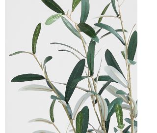 7' Faux Olive Tree in Pot