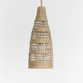 nossa small woven pendant light