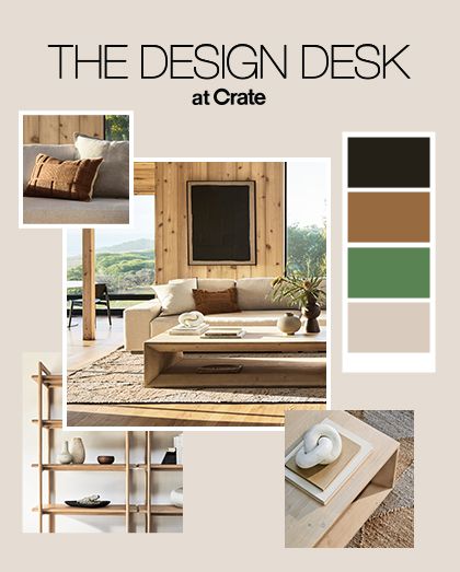 the design desk at Crate