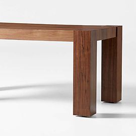 Sobro Mahogany Wood Dining Table