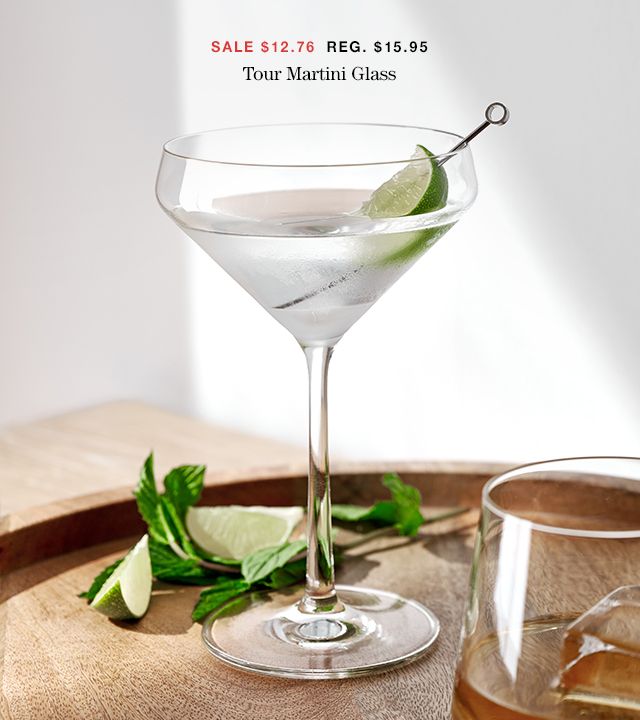 Tour Martini Glass