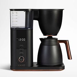 Café™ Matte Black Coffee Maker with Thermal Carafe