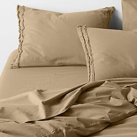 Organic Cotton Eyelash Fringe Duvet Covers & Shams