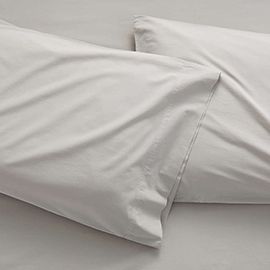 Organic Cotton Grey Pillowcases