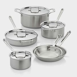 All-Clad® d5® 10-Piece Cookware Set