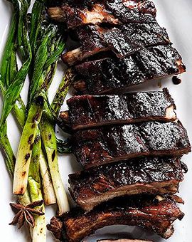 Sticky Ribs with Ginger Soy Sauce