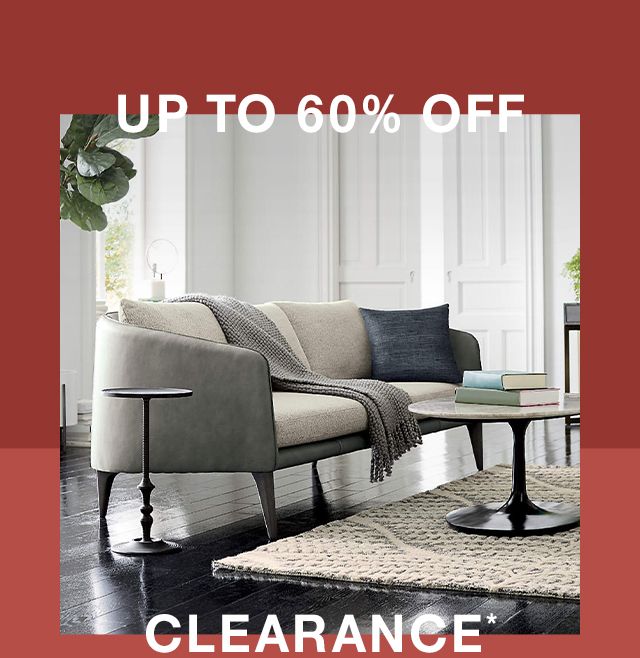 UP TO 60% OFF CLEARANCE*