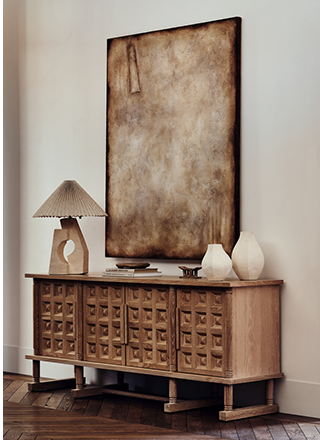 honore media console by Athena Calderone