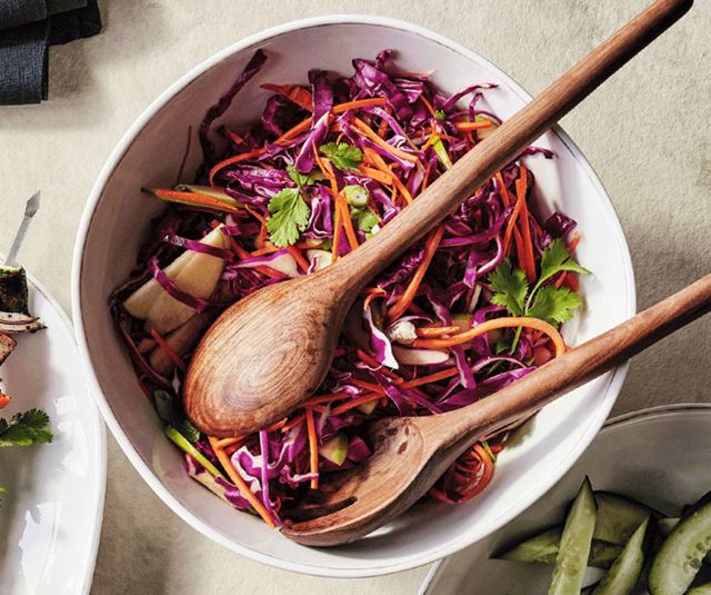 Cabbage & Green Apple Slaw