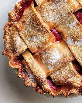 strawberry rhubarb pie