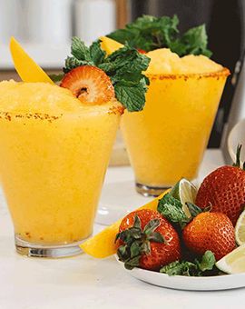 Frozen Mango Cocktail