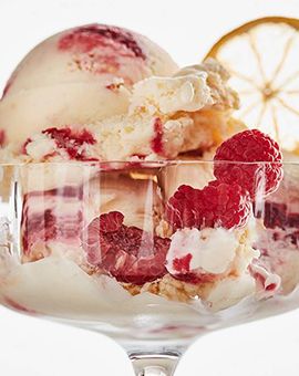 raspberry lemon ice cream