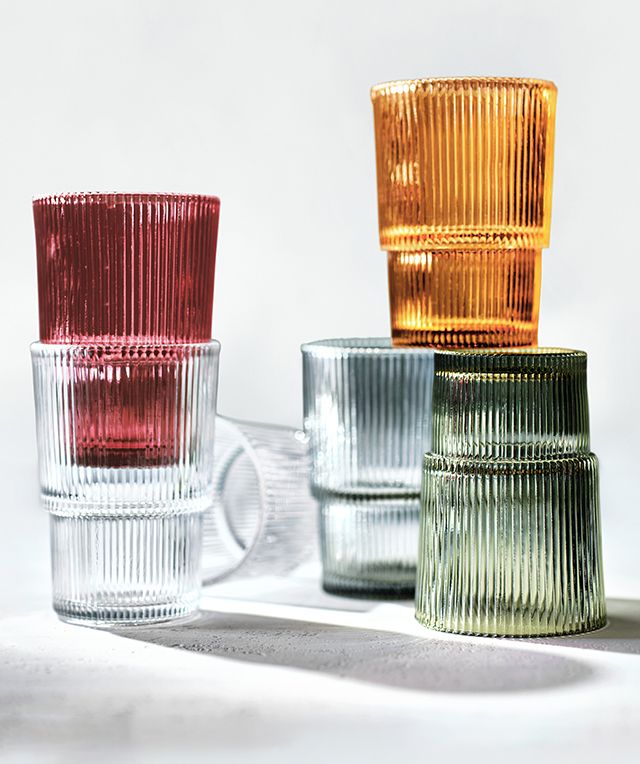 new colors: Atwell glassware