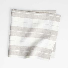 Marin Plaid Linen Napkin