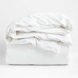 Organic Cotton Crisp White Duvet Cover