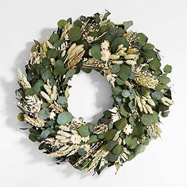 Dried Greenery & Flower Wreath