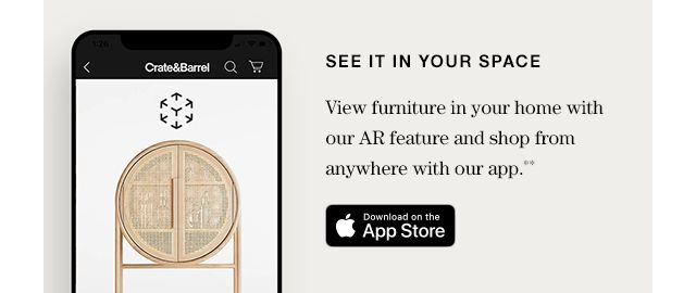 SEE IT IN YOUR SPACE