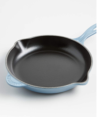 Le Creuset ® Classic 9" Chambray Enameled Cast Iron Skillet