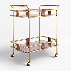 Fae 2-Tier Bar Cart