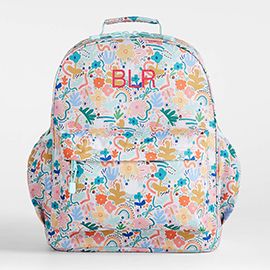 Flower Garden Large Kids Backpack