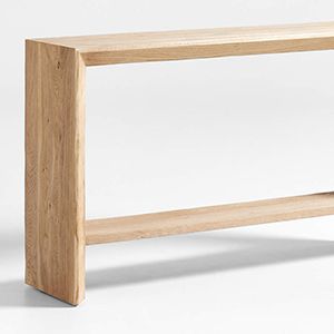 Baja Natural Oak Console Table