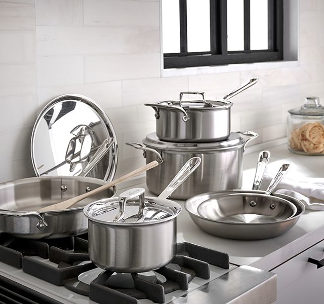 All-Clad d5 10-Pc. Cookware Set