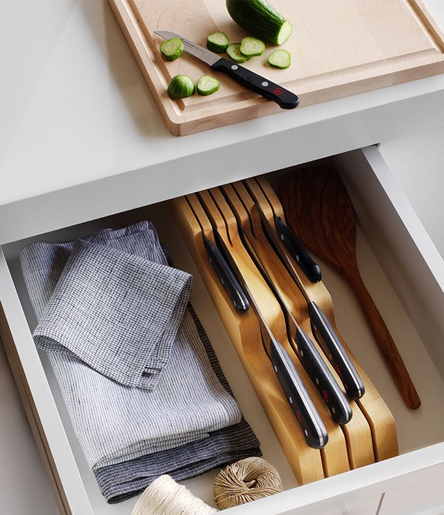 Wusthof Gourmet 7-pc. in-drawer knkife set