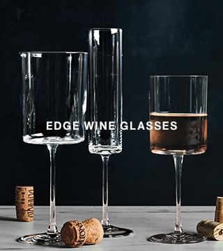 edge wine glasses