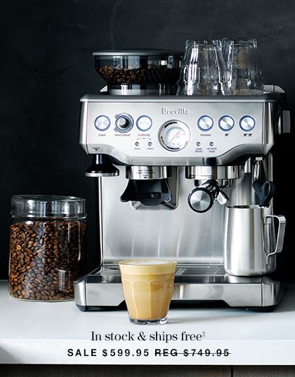 $150 off breville barista express espresso machine