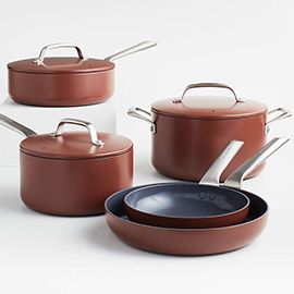 Crate & Barrel EvenCook Ceramic™ 8-Piece Cookware Set