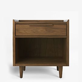 Tate Walnut Nightstand