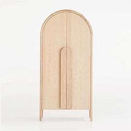 Annie Natural Storage Cabinet by Leanne Ford