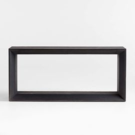 Vernon Ebonized 72" Storage Console Table