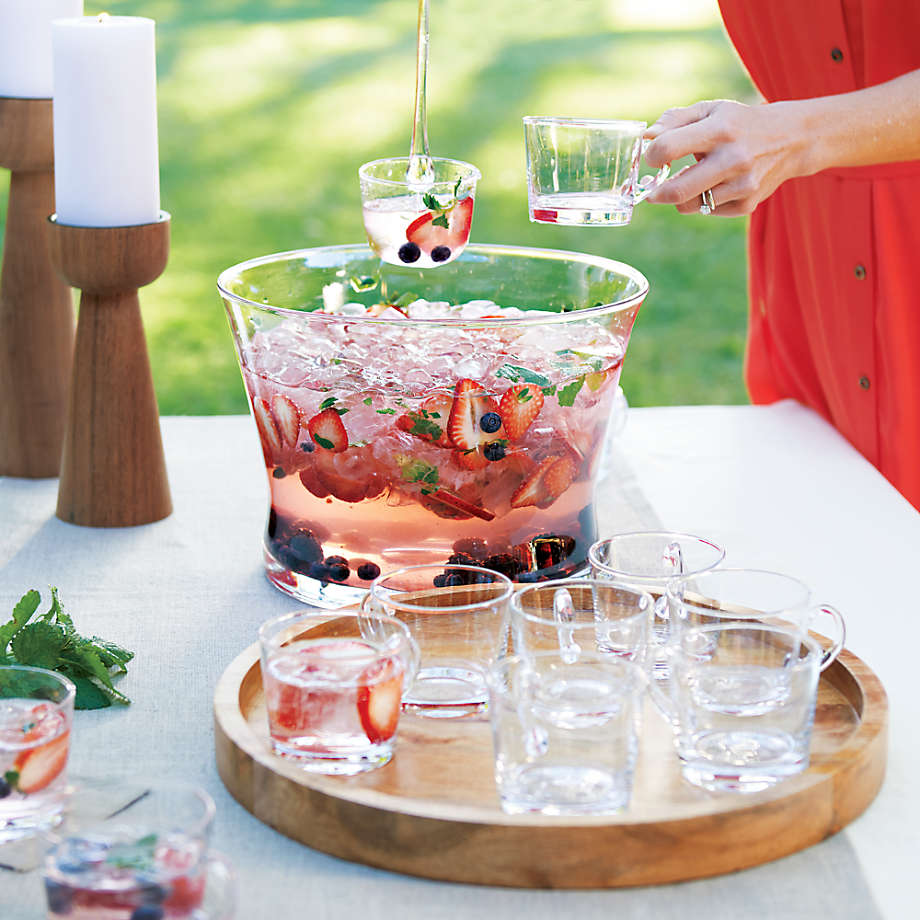 15 Round Wooden Tray